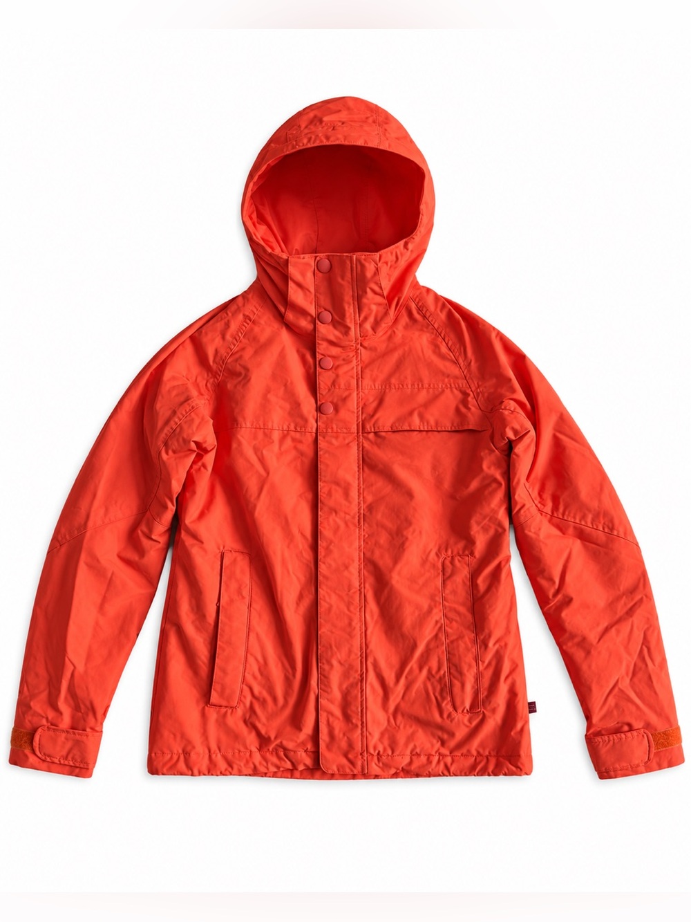 Burton DRYRIDE Snowboard Jacket Hooded Ski Coat Orange Size Medium